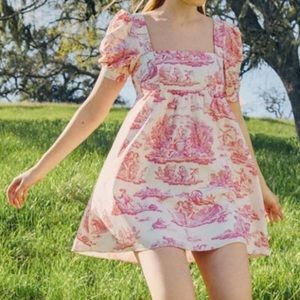Laura Ashley urban outfitters Penelope toile dress